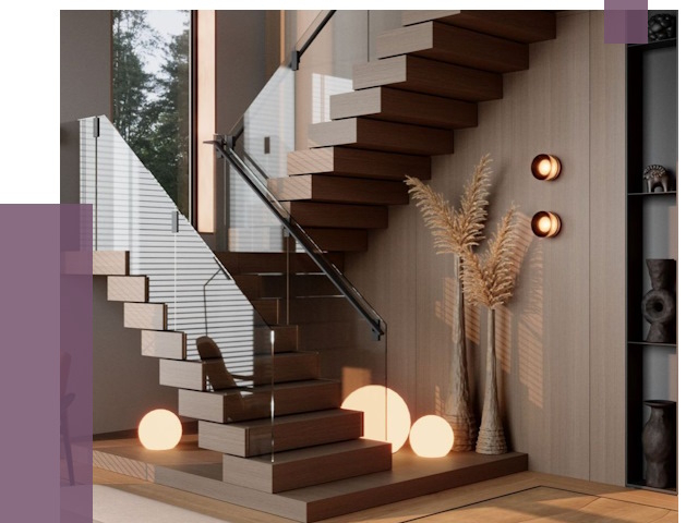 Изготовление и монтаж лестниц в Амурске от 87822 руб. | ПРОЛЁТ-Мрс