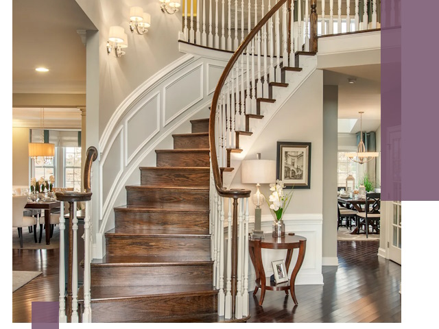 Изготовление лестниц под ключ в Амурске — металлокаркас и отделка