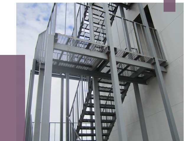 Монтаж пожарных лестниц в Амурске от 7852 руб.