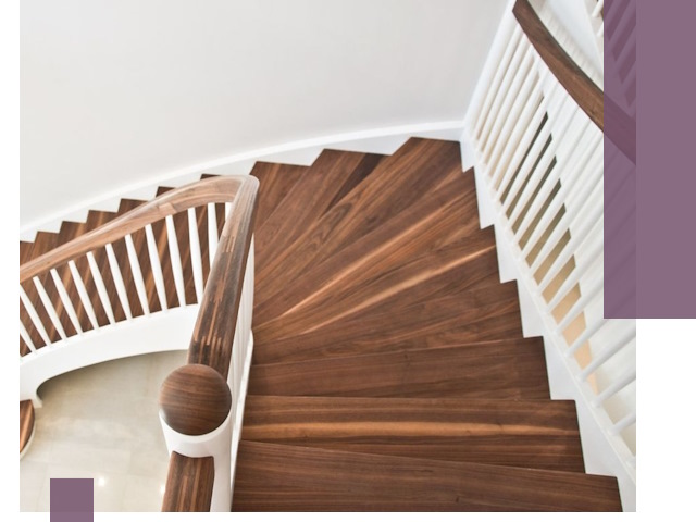 Деревянные лестницы под ключ в Амурске — изготовление и монтаж