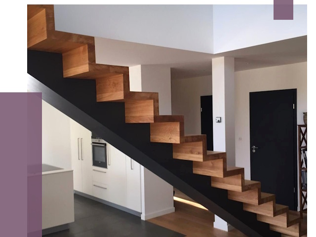 Изготовление деревянных лестниц в Амурске от 87822 руб. | ПРОЛЁТ-Мрс