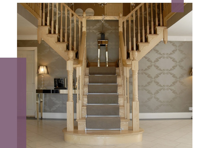 Монтаж деревянных лестниц в Амурске от 7697 руб. 