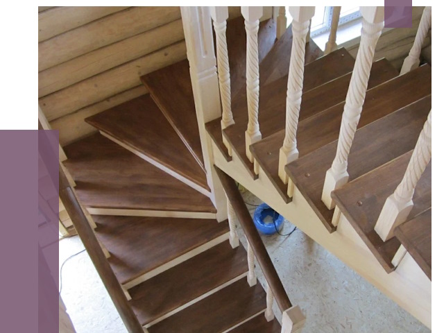 Реставрация деревянных лестниц в Амурске от 4339 руб.