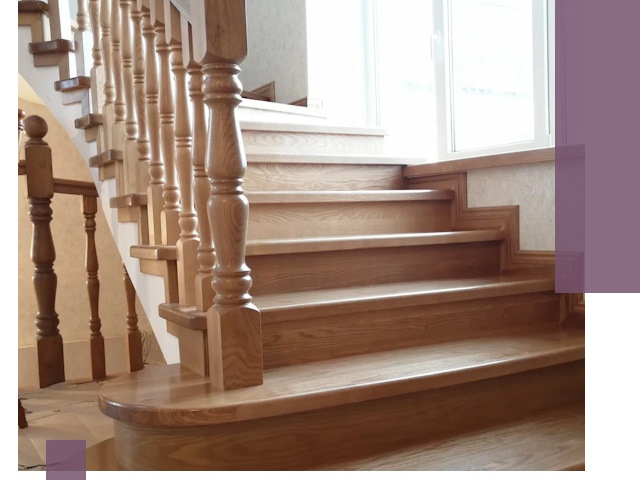 Реставрация деревянных лестниц в Амурске — качественно и быстро