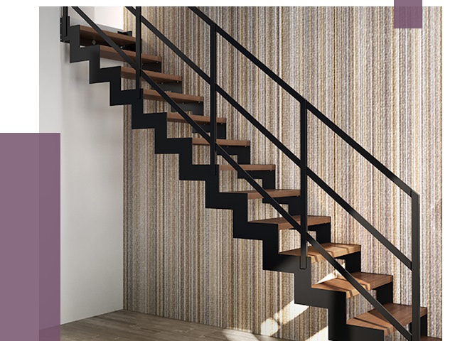 Изготовление металлических лестниц в Амурске от 49077 руб. | ПРОЛЁТ-Мрс