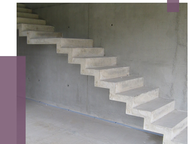 Бетонные лестницы в Амурске от 19114 руб. под ключ | ПРОЛЁТ-Мрс