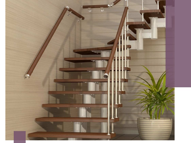 Изготовление модульных лестниц под ключ в Амурске