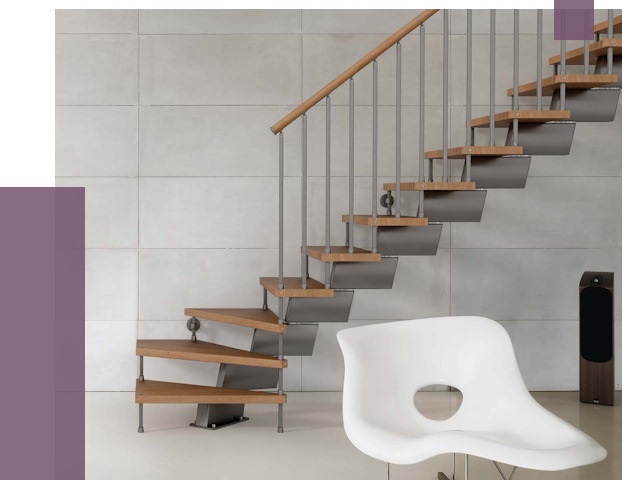 Монтаж модульных лестниц в Амурске от 6406 руб. 