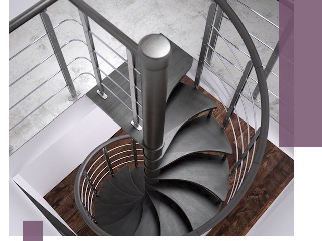 Демонтаж винтовых лестниц в Амурске — быстро и безопасно