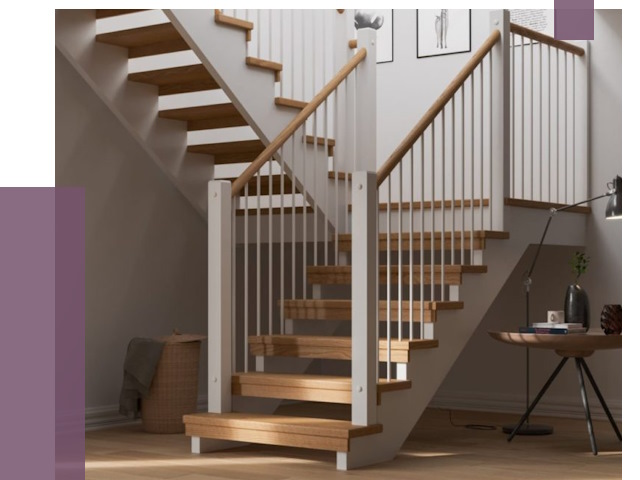 Маршевые лестницы в Амурске от 38487 руб. — монтаж | ПРОЛЁТ-Мрс