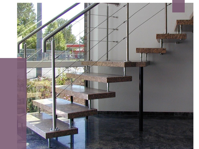 Лестницы на больцах в Амурске от 8059 руб. под ключ | ПРОЛЁТ-Мрс