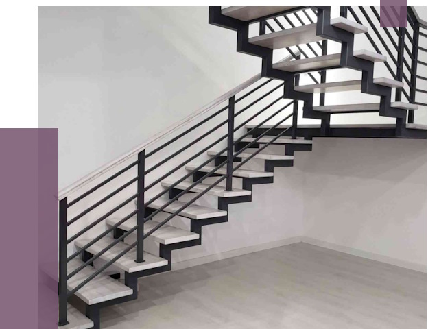 Лестницы на металлокаркасе под ключ в Амурске от 12915 руб. | ПРОЛЁТ-Мрс