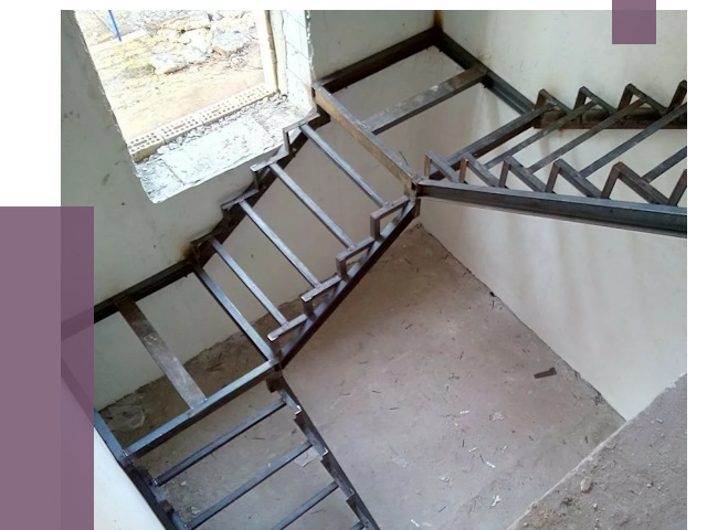 Монтаж лестниц на металлокаркасе в Амурске от 12915 руб. — ПРОЛЁТ-Мрс