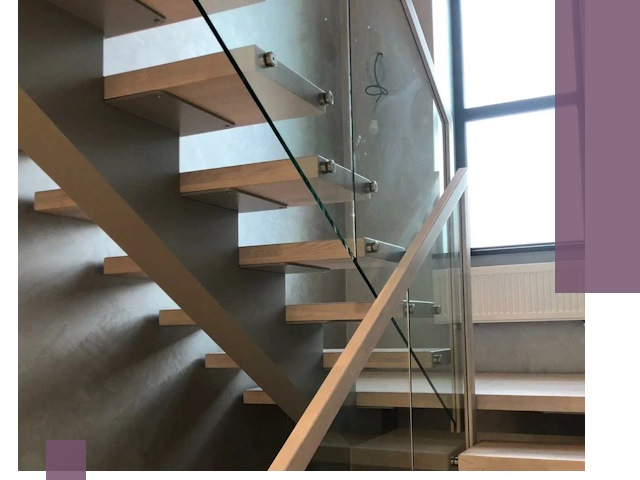 Изготовление лестниц на монокосоуре в Амурске с монтажом и гарантией