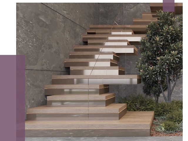 Современные лестницы в Амурске от 13948 руб. | ПРОЛЁТ-Мрс