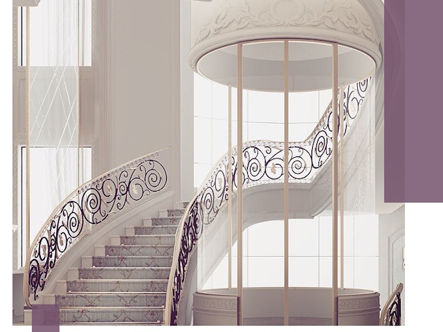 Элитные лестницы на заказ высокого класса в Амурске