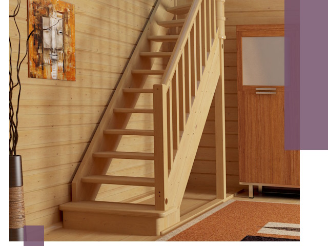 Лестницы эконом класса под ключ в Амурске — недорого и быстро