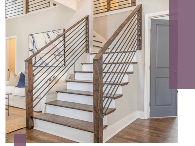 Лестницы для коттеджа под ключ в Амурске — изготовление и монтаж