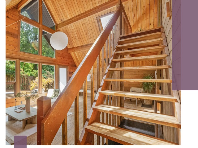 Лестницы для дачи под ключ в Амурске — изготовление и монтаж