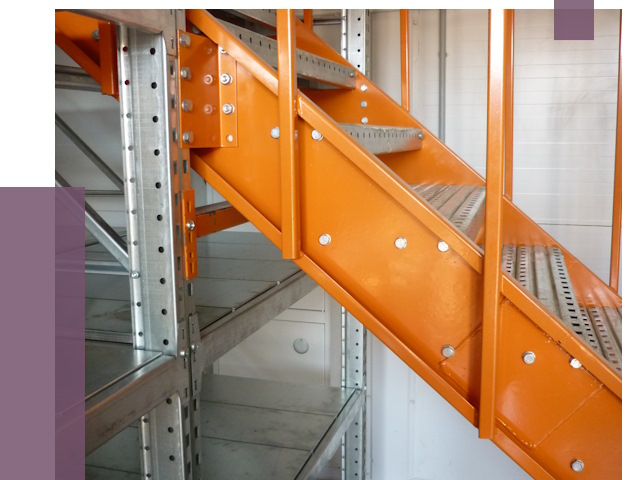 Лестницы для склада в Амурске от 77490 руб. — решения | ПРОЛЁТ-Мрс