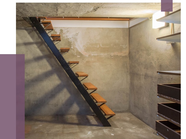 Лестницы в подвал в Амурске от 13277 руб. — монтаж | ПРОЛЁТ-Мрс