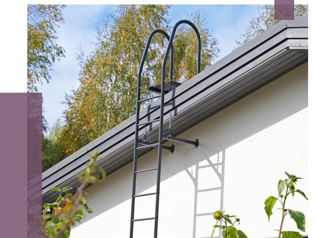 Лестницы на крышу в Амурске от 19321 руб. — монтаж и монтаж ПРОЛЁТ-Мрс