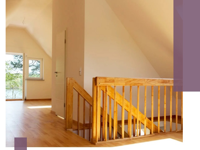 Мансардные лестницы на заказ в Амурске — монтаж и изготовление