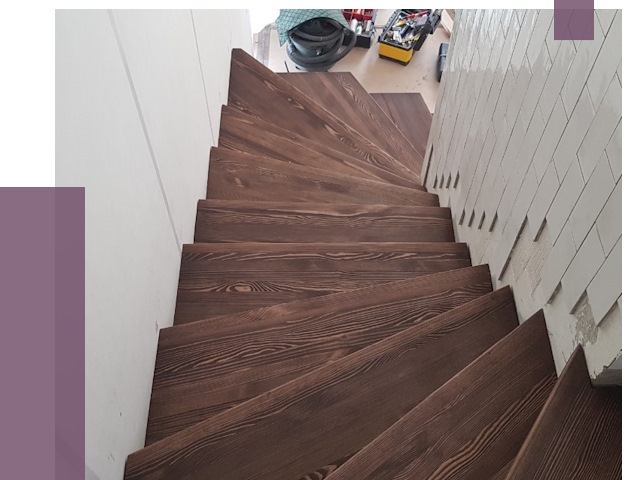 Замена ступеней лестницы в Амурске от 8472 руб.  | ПРОЛЁТ-Мрс