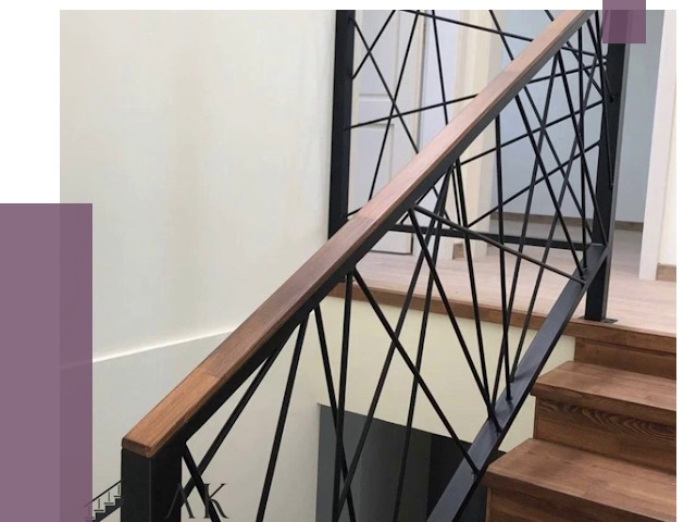 Перила и ограждения в Амурске от 7749 руб. под ключ | ПРОЛЁТ-Мрс