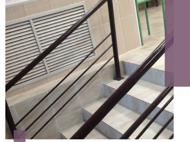 Изготовление перил из металла под ключ в Амурске