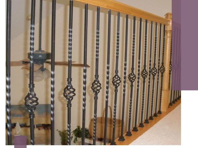 Изготовление и монтаж кованных перил в Амурске под ключ