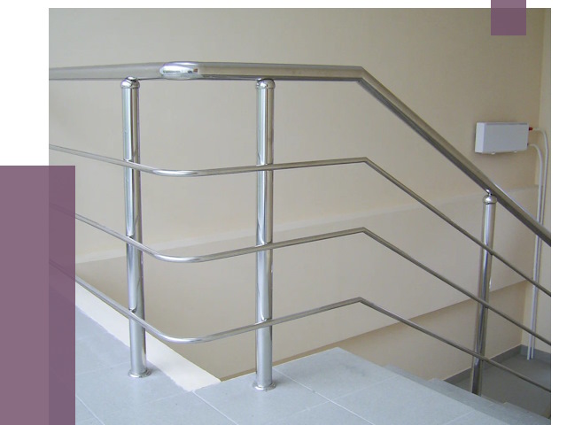 Алюминиевые перила в Амурске от 6406 руб. под ключ | ПРОЛЁТ-Мрс