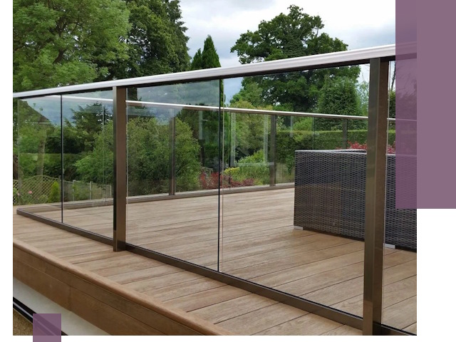 Алюминиевые перила на заказ в Амурске — монтаж и гарантия