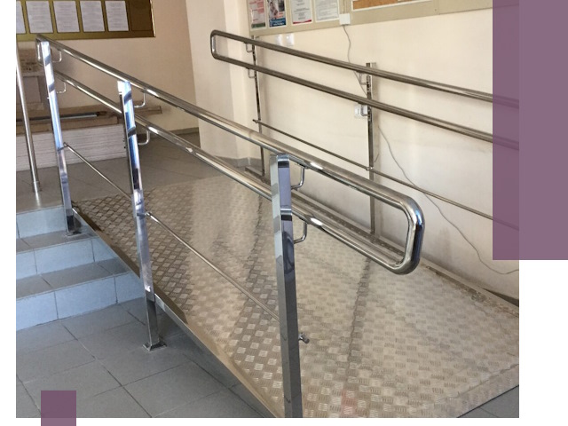 Перила для инвалидов в Амурске — надежные поручни и ограждения