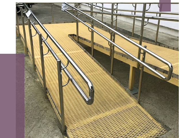 Пандусы для инвалидов в Амурске под ключ от 18081 руб. — ПРОЛЁТ-Мрс