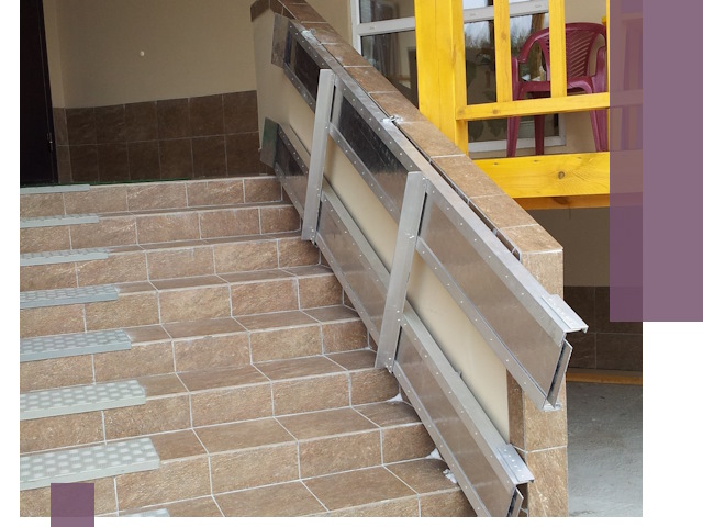 Откидные пандусы под ключ в Амурске — монтаж и демонтаж