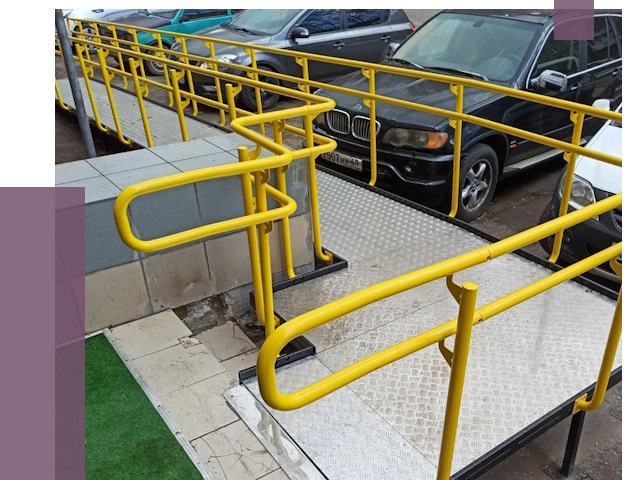 Стационарные пандусы в Амурске от 12398 руб. | ПРОЛЁТ-Мрс