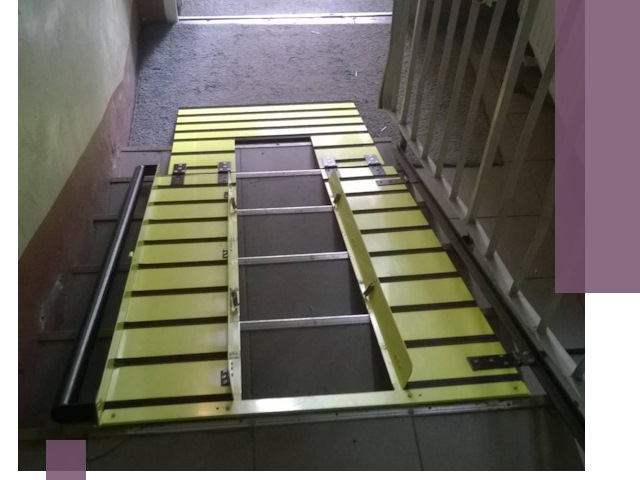 Профессиональный монтаж пандуса в подъезд в Амурске