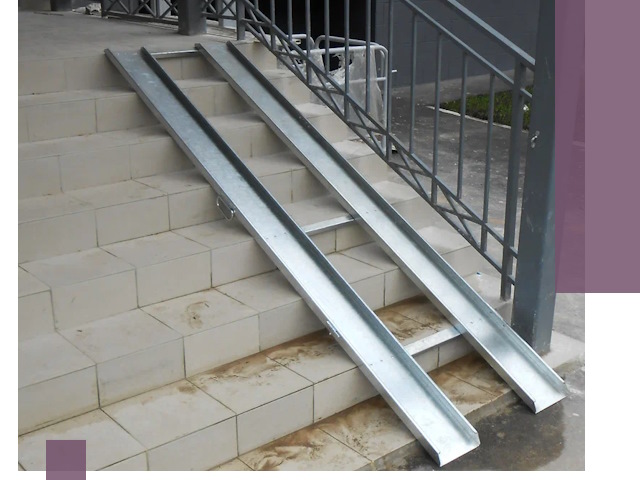 Пандусы для детских колясок в Амурске: изготовление и монтаж