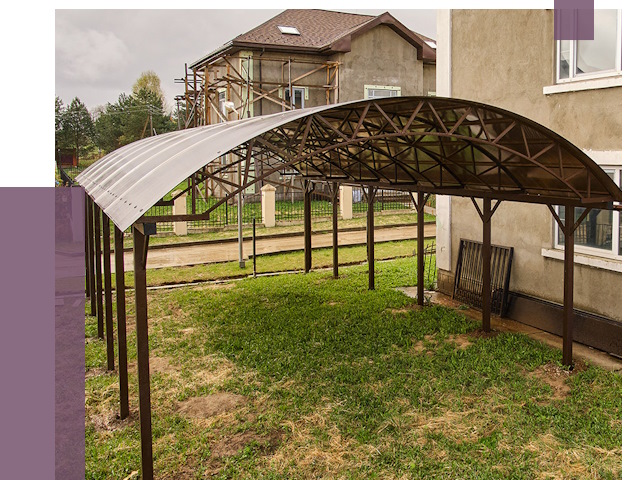 Демонтаж навесов в Амурске от 4649 руб. — разборка и вывоз | ПРОЛЁТ-Мрс