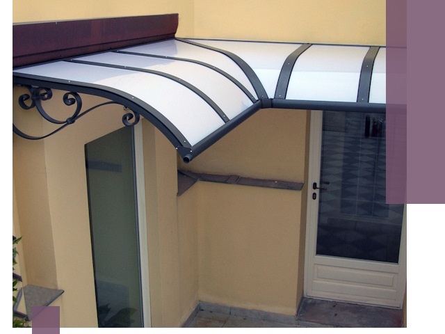 Монтаж козырьков любой сложности в Амурске под ключ