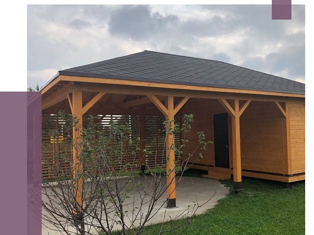 Навесы под ключ в Амурске от 48819 руб.  | ПРОЛЁТ-Мрс