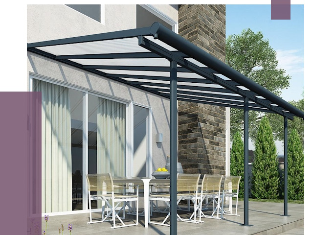 Навесы пристенные в Амурске от 9195 руб. — монтаж и установка | ПРОЛЁТ-Мрс