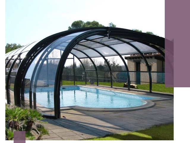 Навесы для бассейна в Амурске: изготовление и монтаж под ключ