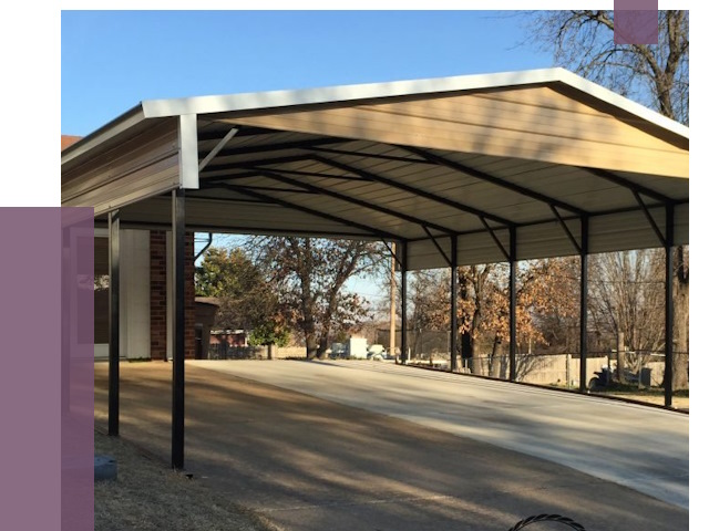 Двускатные навесы в Амурске от 8111 руб.  | ПРОЛЁТ-Мрс