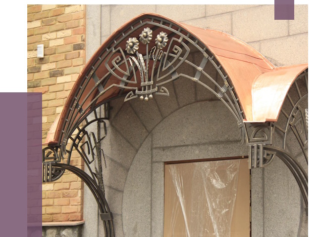 Арочные козырьки в Амурске от 14723 руб. 