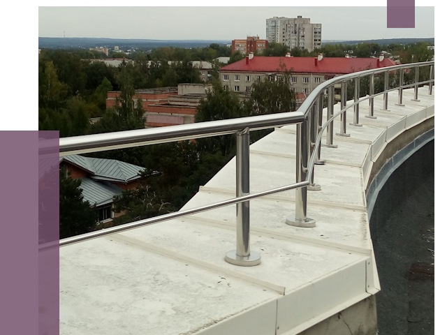 Парапеты и ограждения кровли в Амурске от 5011 руб. 