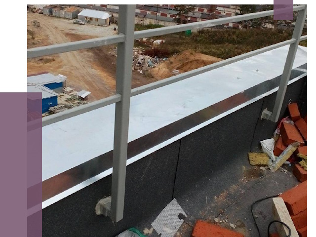 Монтаж парапетов в Амурске от 4339 руб.  | ПРОЛЁТ-Мрс