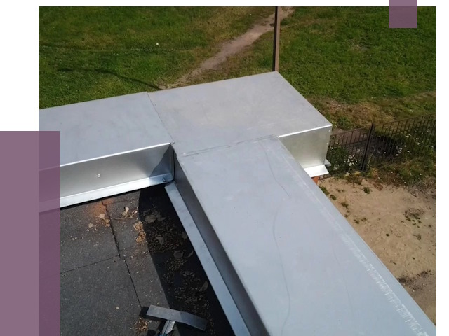 Оцинкованные парапеты в Амурске от 8111 руб.  | ПРОЛЁТ-Мрс