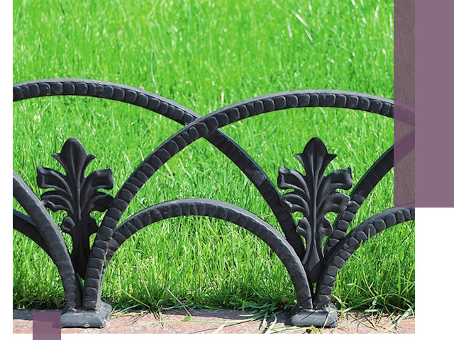 Декоративные металлические бордюры под ключ в Амурске